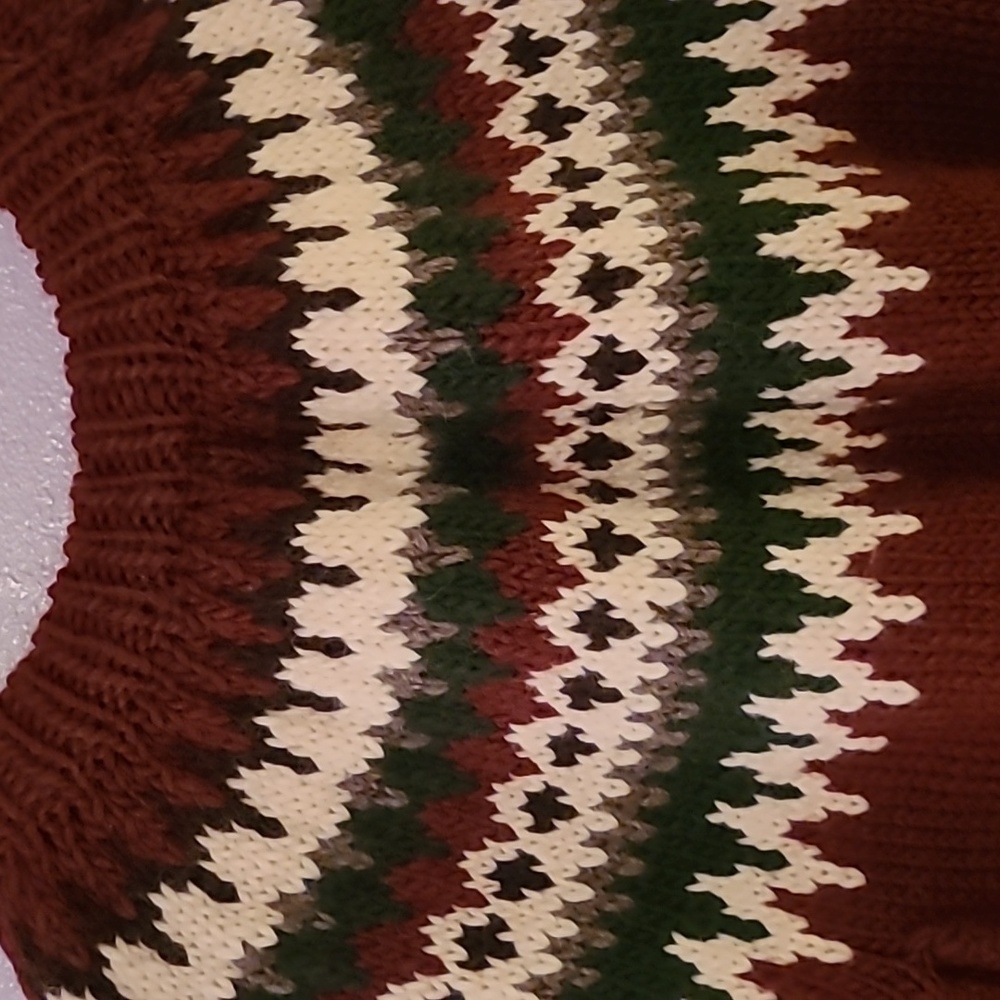 Homemade knit sweater - Picture 2 of 2